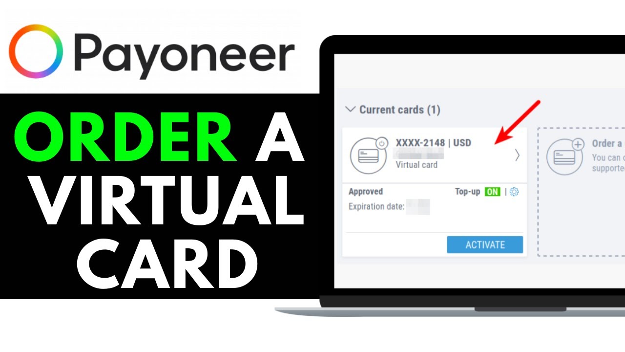How To Order A Payoneer Virtual Card 2025 (Complete Guide)
