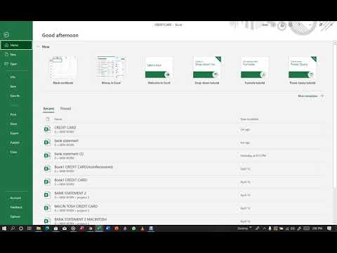 accounting basics, comma separated values.