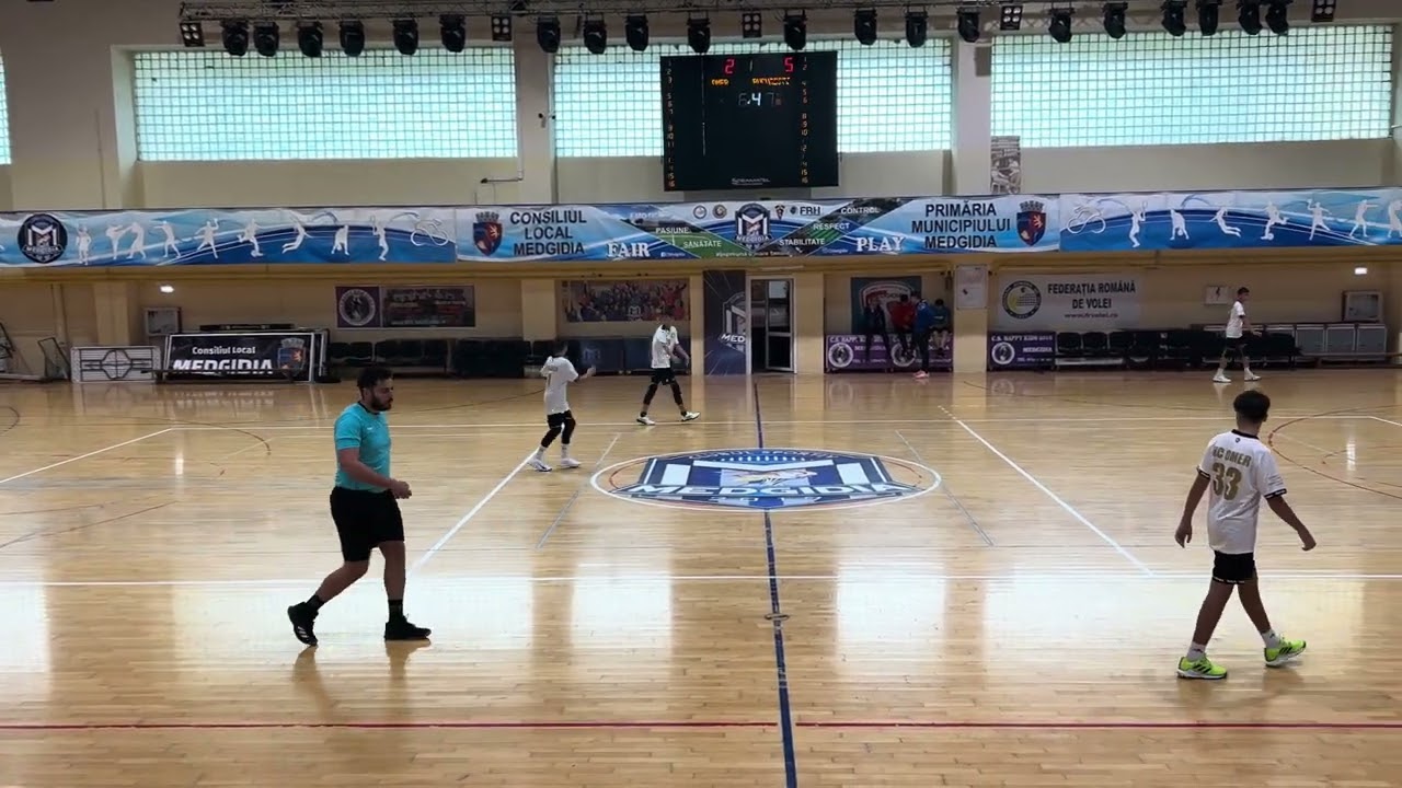 HC Omer Constanța Juniori 3 - CSS 2 București Juniori 3 Repriza 1 Meci amical handbal masculin