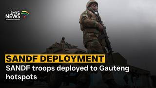 SANDF troops deployed to Gauteng hotspots - Jakkie Cilliers & Nicholas Gotsell weigh in