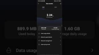 How to set Mobile data limit in VIVO Y19? #vivoy19 screenshot 1