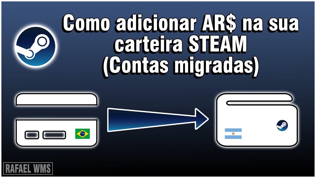 STEAM - Como criar uma conta Argentina, sendo cobrado em ARS$ 