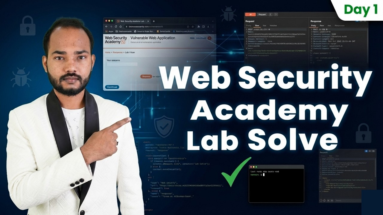 Web Security Academy Lab Solve Day 1 | Cyber Gita | Free Web Hacking ...