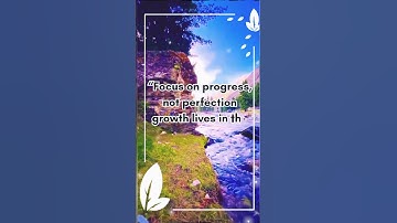 🌱 Focus on Progress, Not Perfection | Small Wins Create Growth 💡|#daily spark inspire