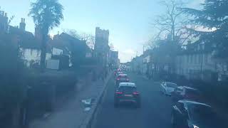 🇬🇧 BUS ROUTE TIMELAPSE | Transport for London 107: Edgware ➔ New Barnet
