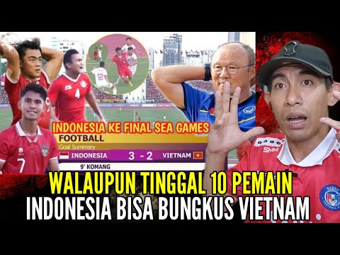 INDONESIA VS VIETNAM SEMI FINAL 3-2 SEA GAMES 2023 🇲🇾 REACTION