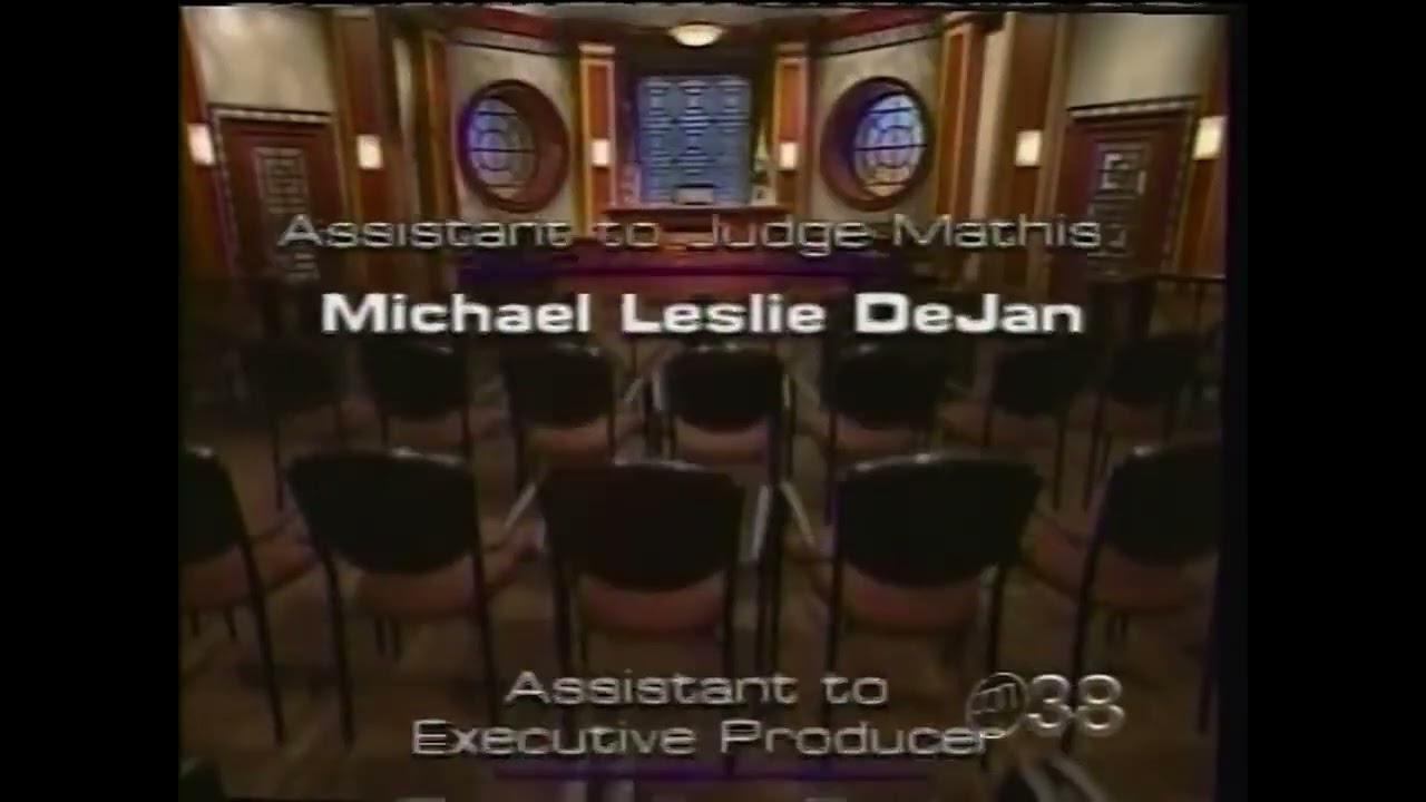 Judge Mathis long closing credits (2002-2003)