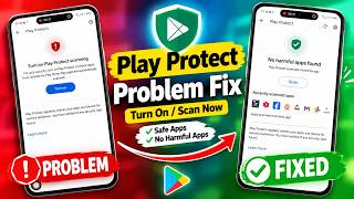 How to Fix Play Protect Problem on Android 2026 | Turn On Play Protect Scanning
