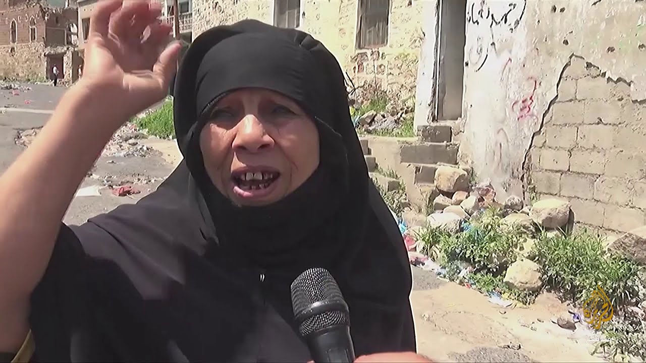 جولة في حي الجحمليية بتعز لرصد معاناة الأهالي بعد تدمير المنازل وانعدام الخدمات