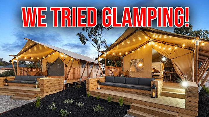 We Went "GLAMPING" - Bendigo Travel Vlog
