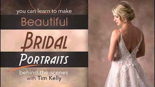 How to Shoot Great Studio Bridal Portraits. Behind-the-Scenes with Tim Kelly. High-Key Bride Part 1 screenshot 3