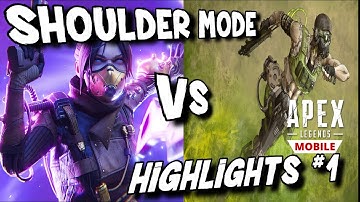 WRAITH VS OCTANE 4 FINGER CLAW with GYRO APEX LEGENDS MOBILE GAMEPLAY #apexlegendsmobile #apexmobile