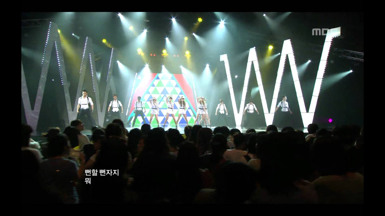 5dolls - Like this or that, 파이브돌스 - 이러쿵 저러쿵, Music Core 20110618