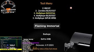 PS3/CFW/HEN/BO3 XMB ModLoader By Flaming Immortal
