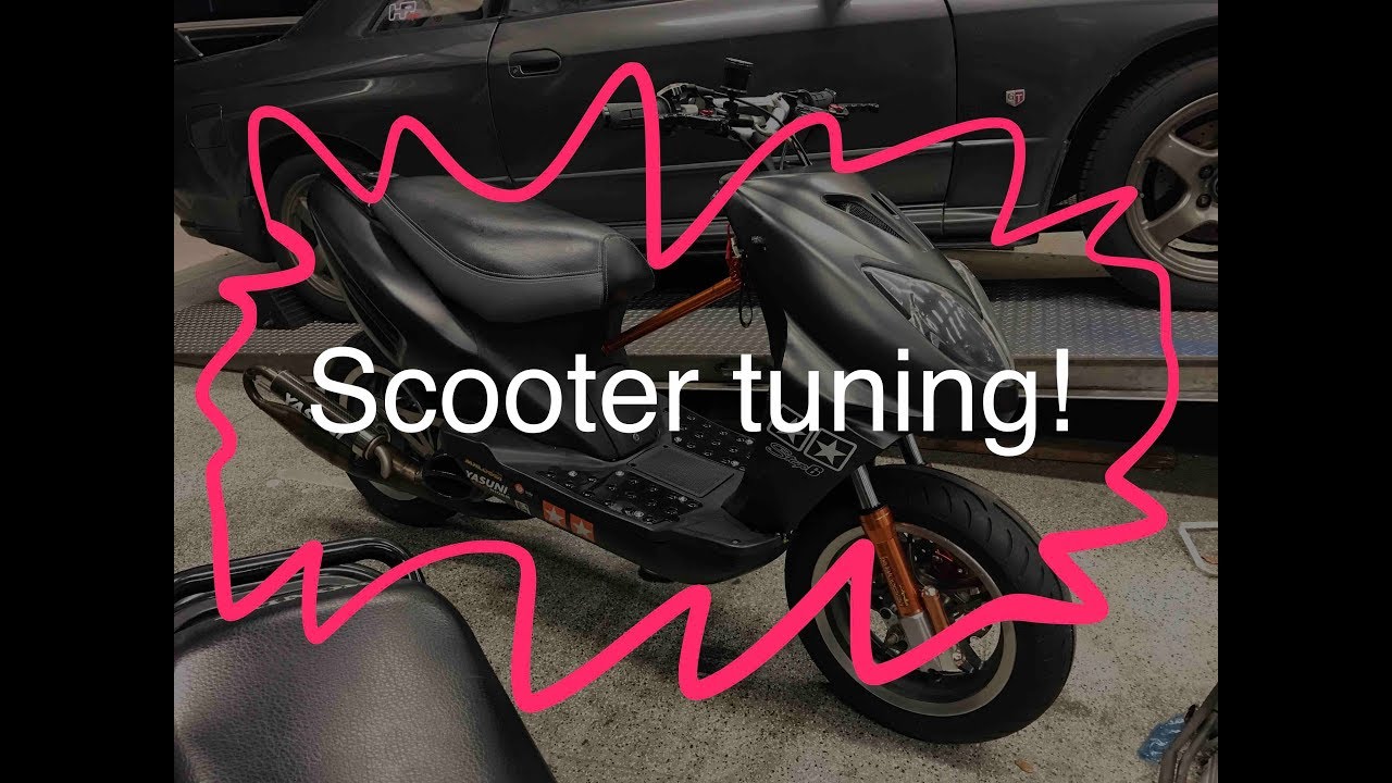 platform Økologi Havanemone Scooter tuning! - YouTube
