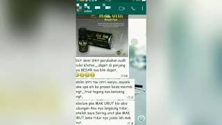 Testimoni Mak urut NASA
