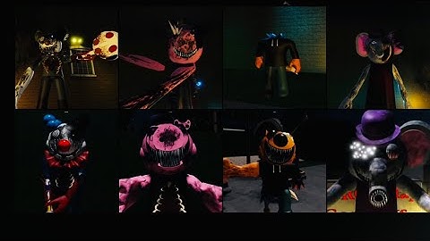 Comparing piggy TROI concept bot skins piggy TROI concept bots!