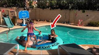 Giant Inflatable Pool Float Review: 8-12FT Lake Island Dock
