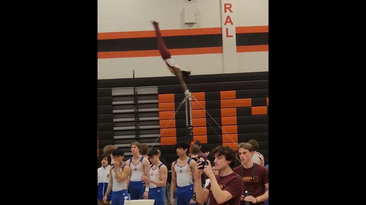 2182023 GymACT Mens Invitational High Bar YouTube