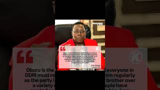 Oburu is the ODM party leader and everyone in ODM must respect that - Ruth Odinga