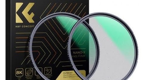 K & F Concept Nano X Series filter review.  @kentfaith.official   #kentfaith