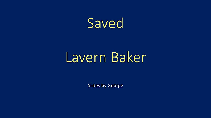 Saved Instrumental version - Instrumental performance video thumbnail