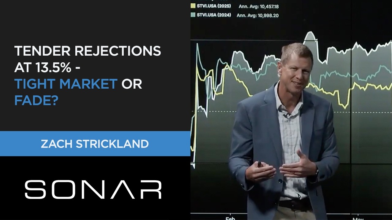 Tender Rejections at 13.5%: Tight Market or Fade?
