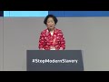 Stop Slavery Summit 2018 – Hon. Mrs. Anson Chan, Patron Remarks