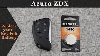 How to DIY Replace or Change a 2024-2025 Acura ZDX Key Fob Remote Battery