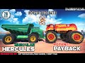 Payback vs hercules off the road  otr monster trucks battle 2024  truck vs truck infinite gameplay