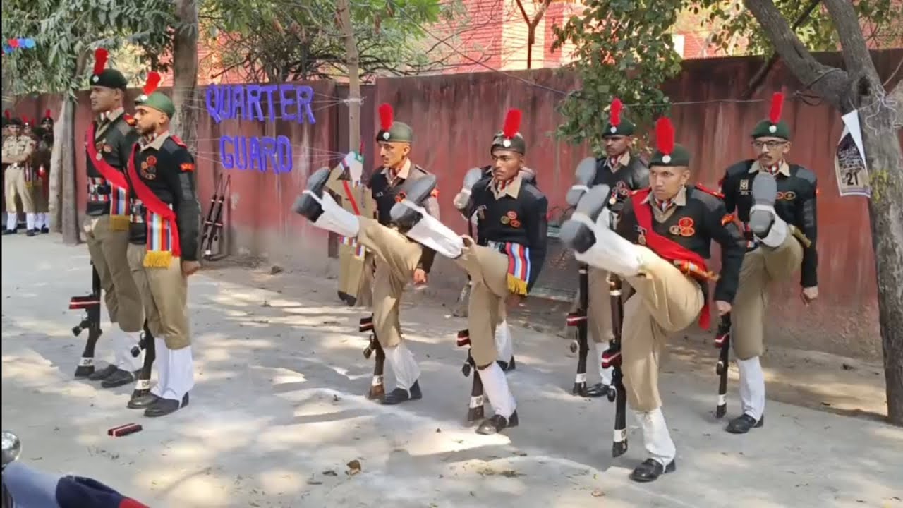 QUARTER GUARD SLC NCC                                      #SPMC COLLEGE 