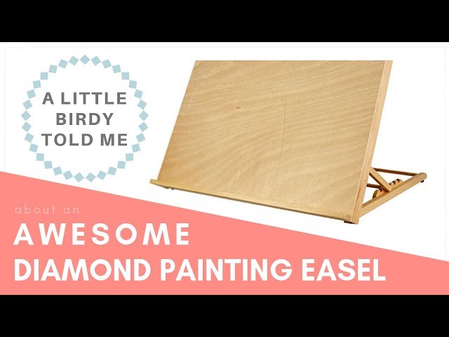 DIAMOND PAINTING: $20 Desktop Easel to Help You Diamond Paint