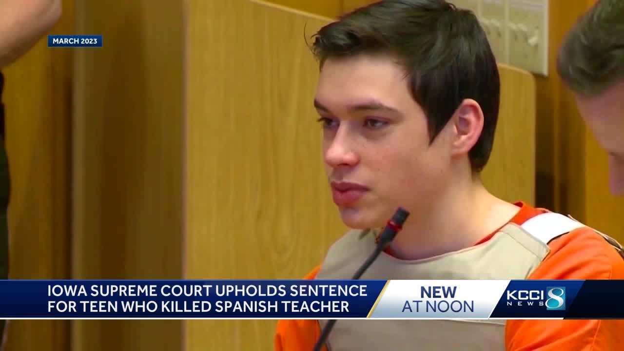 Iowa Supreme Court upholds sentence for Iowa teen convicted of ...
