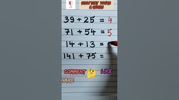 TEST YOUR IQ #shorts #trending #viralvideo #quiz #iq #mathematics #youtubeshorts #ytshorts #youtube