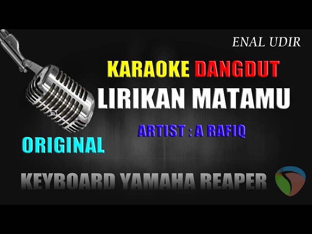 Karaoke Dangdut Lirikan Matamu - A Rafiq || Karaoke Dangdut terbaru class=
