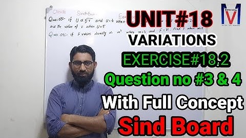 New math book class#10|Unit#18 Exercise#18.2 Question no# 3 & 4 complete|#sindhboard #math #vital