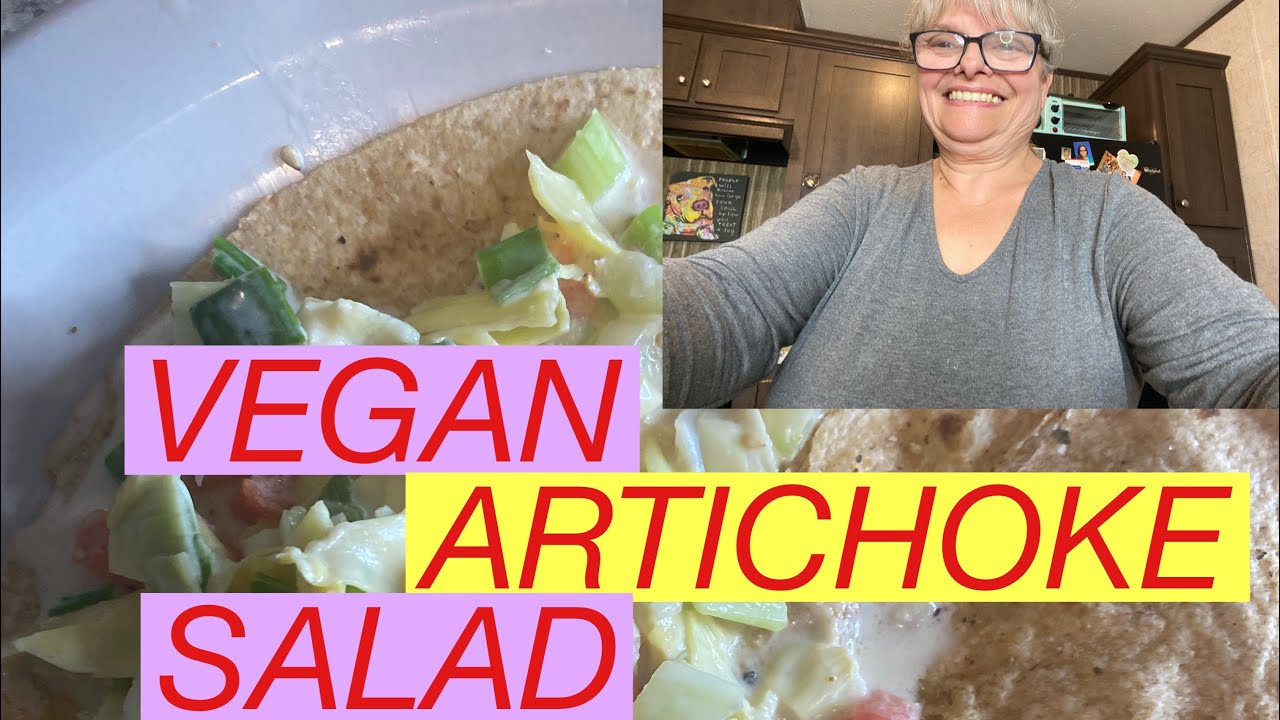 VEGAN ARTICHOKE HEARTS TUNA SALAD RECIPE! veganinaction9750 YouTube