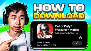 HOW TO DOWNLOAD WARZONE MOBILE IN 2 MINUTES (IOS/ANDROID)