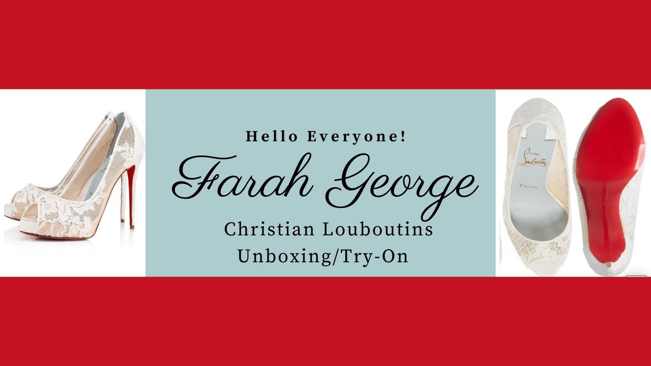 Christian Louboutins (Red Bottoms) Unboxing Wedding Series