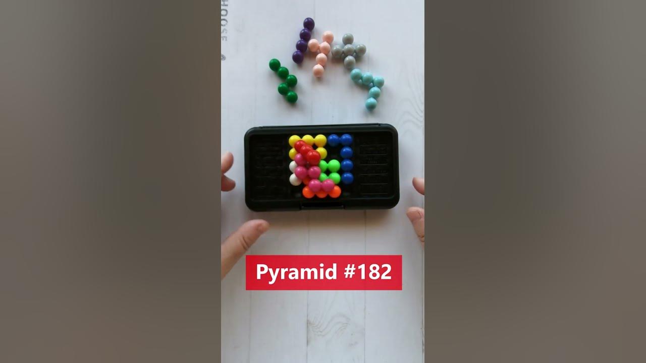How to Solve Kanoodle Pyramid 182 🤔shorts YouTube