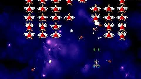 Chicken Invaders 2 The Next Wave gameplay