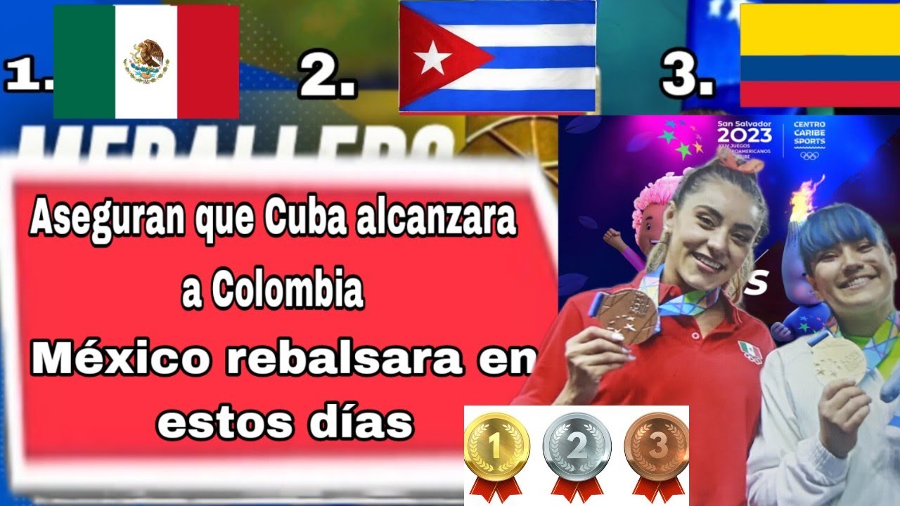 Medallero Juegos Centroamericanos y del Caribe 2023, hoy Jueves