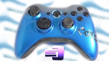 Simplistic Custom airbrushed xbox360 controller|Elite-customz.com