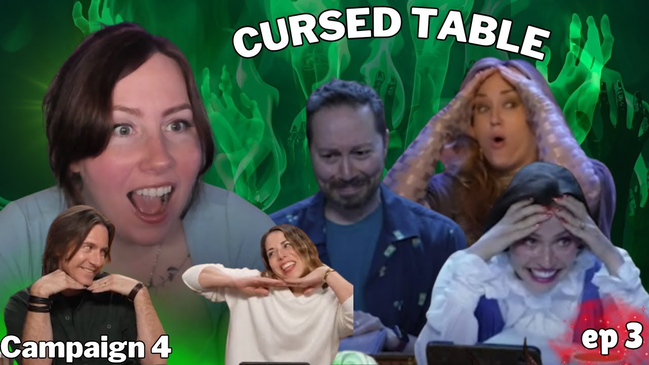 Critical Role Campaign 4 | Episode 3 Highlight Reaction CURSED TABLE