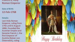 Birthdays 12th February - Popular Persons Around The World