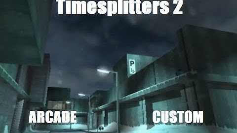 Timesplitters 2 PS2 Arcade Custom Game 8