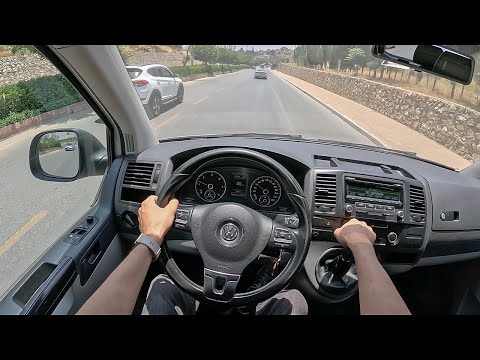 2014 Volkswagen Transporter 2.0 TDI - POV Test Sürüşü