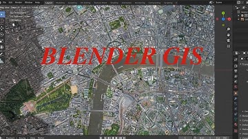 BLENDER: How to Download and  install BLENDER GIS in BLENDER