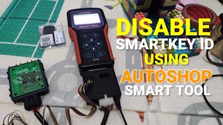 DISABLE SMART KEY ID USING AUTOSHOP SMART TOOL