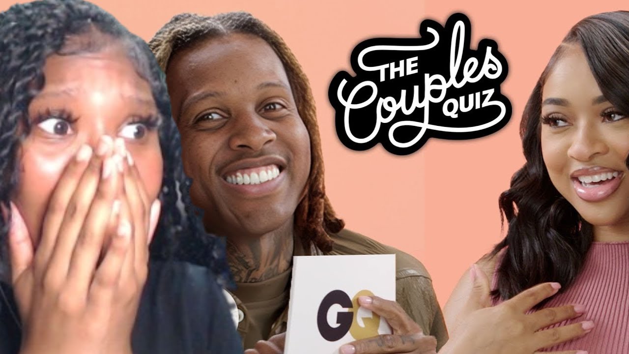 THE CUTEST COUPLES QUIZ YET! LIL DURK & INDIA ROYALE TAKE THE GQ COUPLES QUIZ! REACTION!